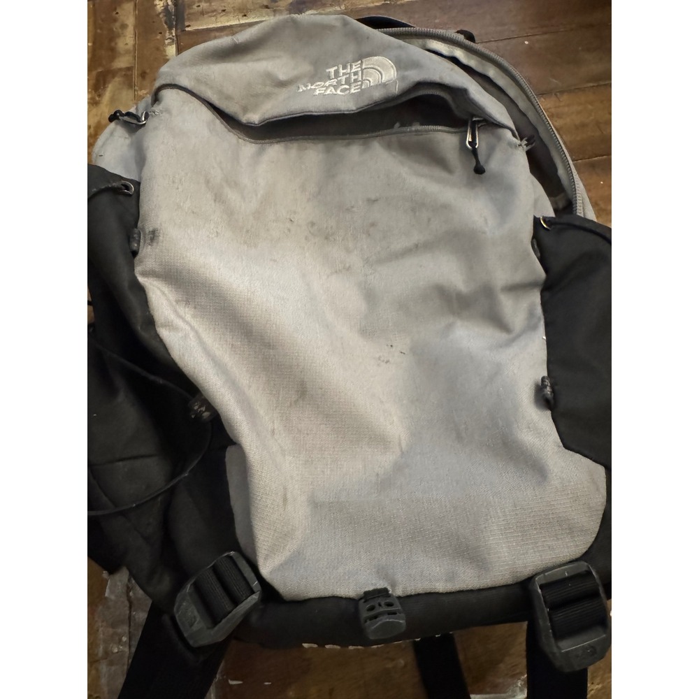 The North Face Borealis Backpack Grey Black FlexVent Hiking School Bag